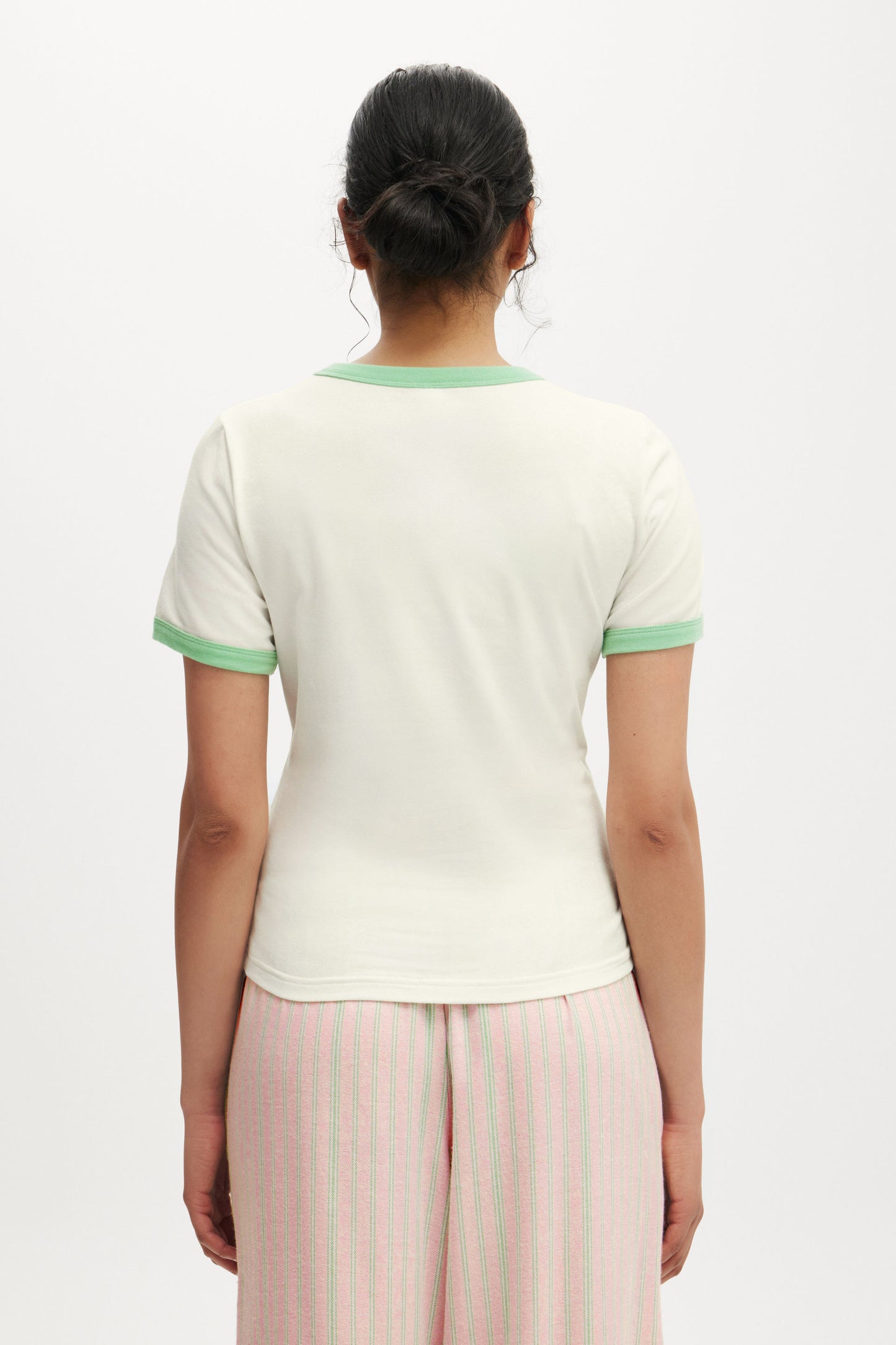 Dreamy Soft Ringer Baby Tee