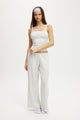 Waffle Wide Leg Pant