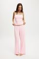 Waffle Wide Leg Pant