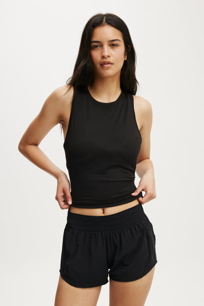 Active Open Back Muscle Tank