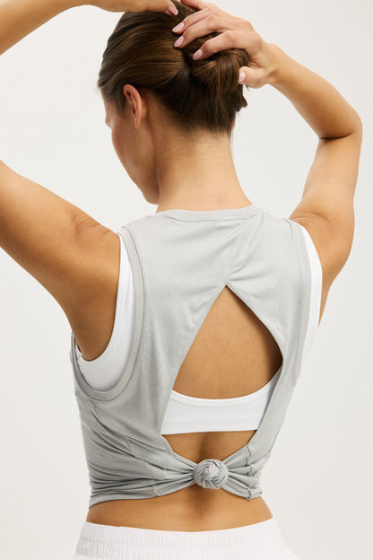 Active Open Back Muscle Tank