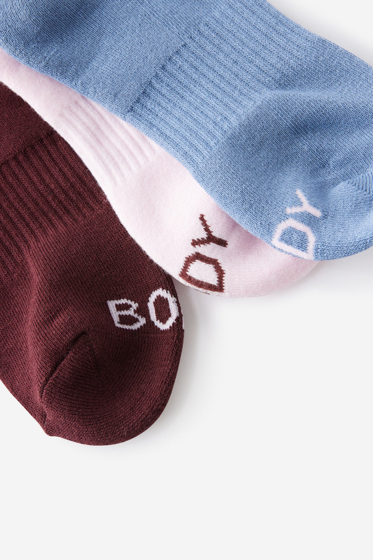 Body Qtr Crew Sock 3Pk