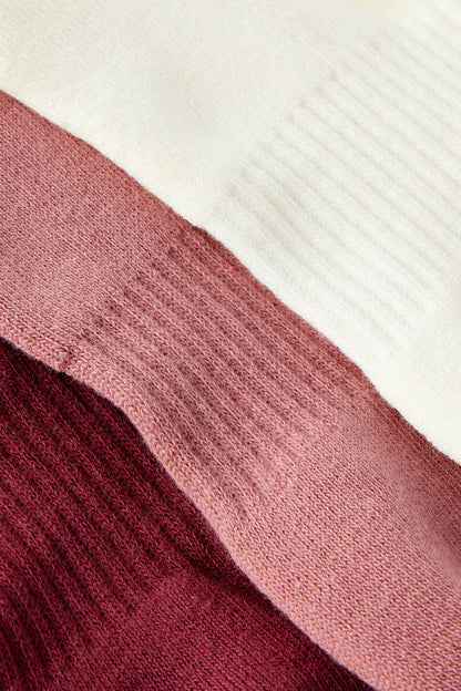 Body Qtr Crew Sock 3Pk