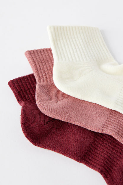 Body Qtr Crew Sock 3Pk