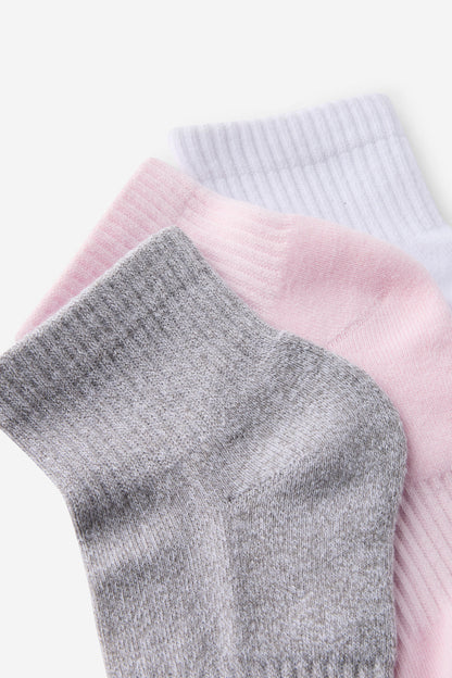 Body Qtr Crew Sock 3Pk