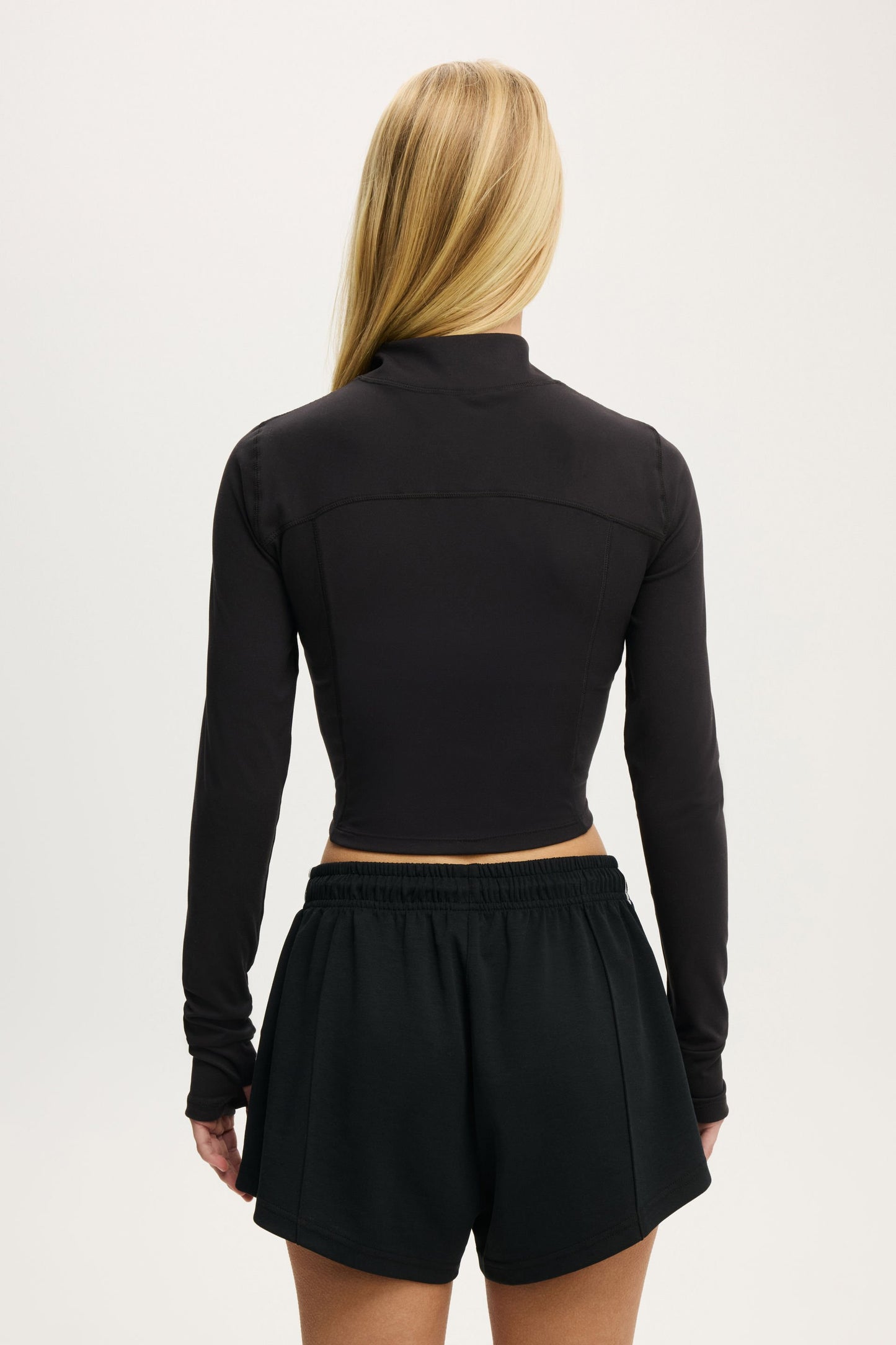 Ultra Soft Contour Long Sleeve Zip Through