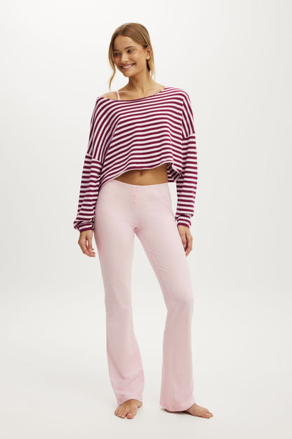 Off The Shoulder Cropped Knit