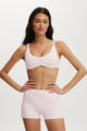 Ultra Soft Scrunch Front Strappy Crop