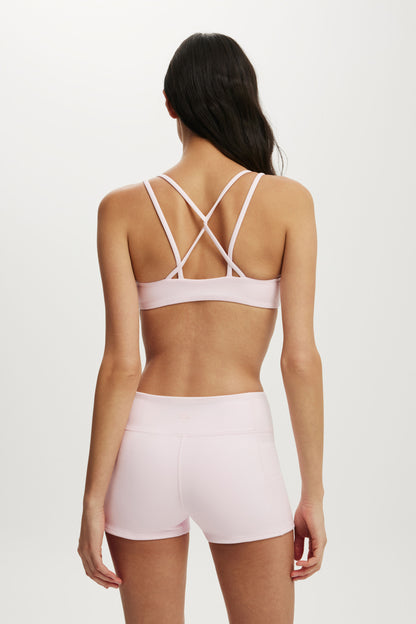 Ultra Soft Scrunch Front Strappy Crop