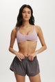 Ultra Soft Scrunch Front Strappy Crop