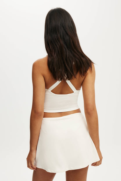 Active Wrap Skirt With Tie