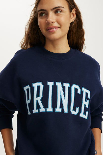 Prince Plush Drop Shoulder Sweatshirt