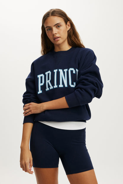 Prince Plush Drop Shoulder Sweatshirt