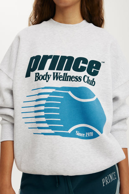 Prince Plush Drop Shoulder Sweatshirt