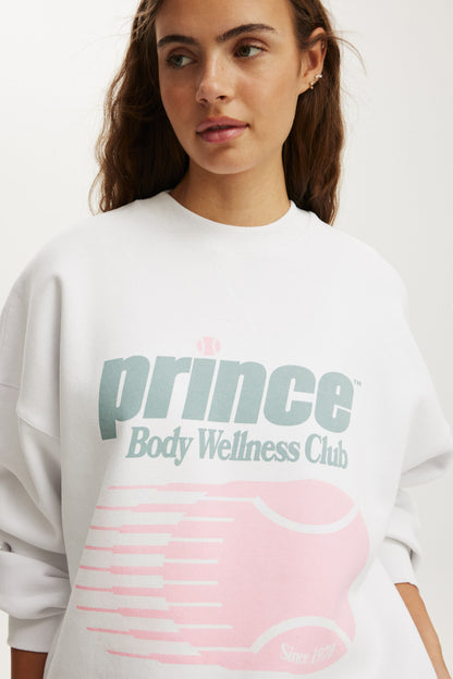 Prince Plush Drop Shoulder Sweatshirt