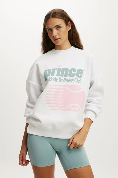 Prince Plush Drop Shoulder Sweatshirt