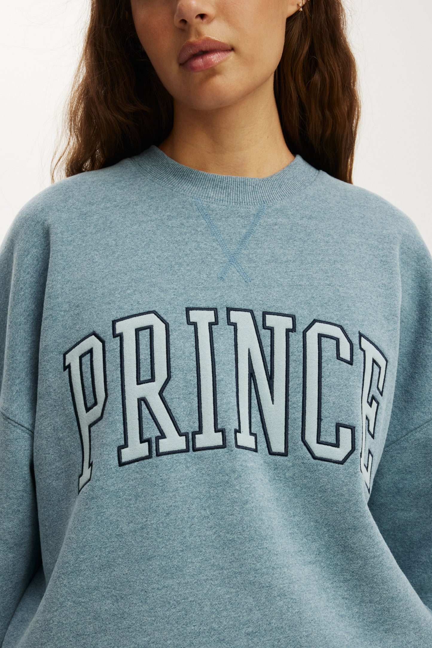 Prince Plush Drop Shoulder Sweatshirt