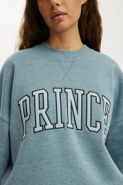 Prince Plush Drop Shoulder Sweatshirt