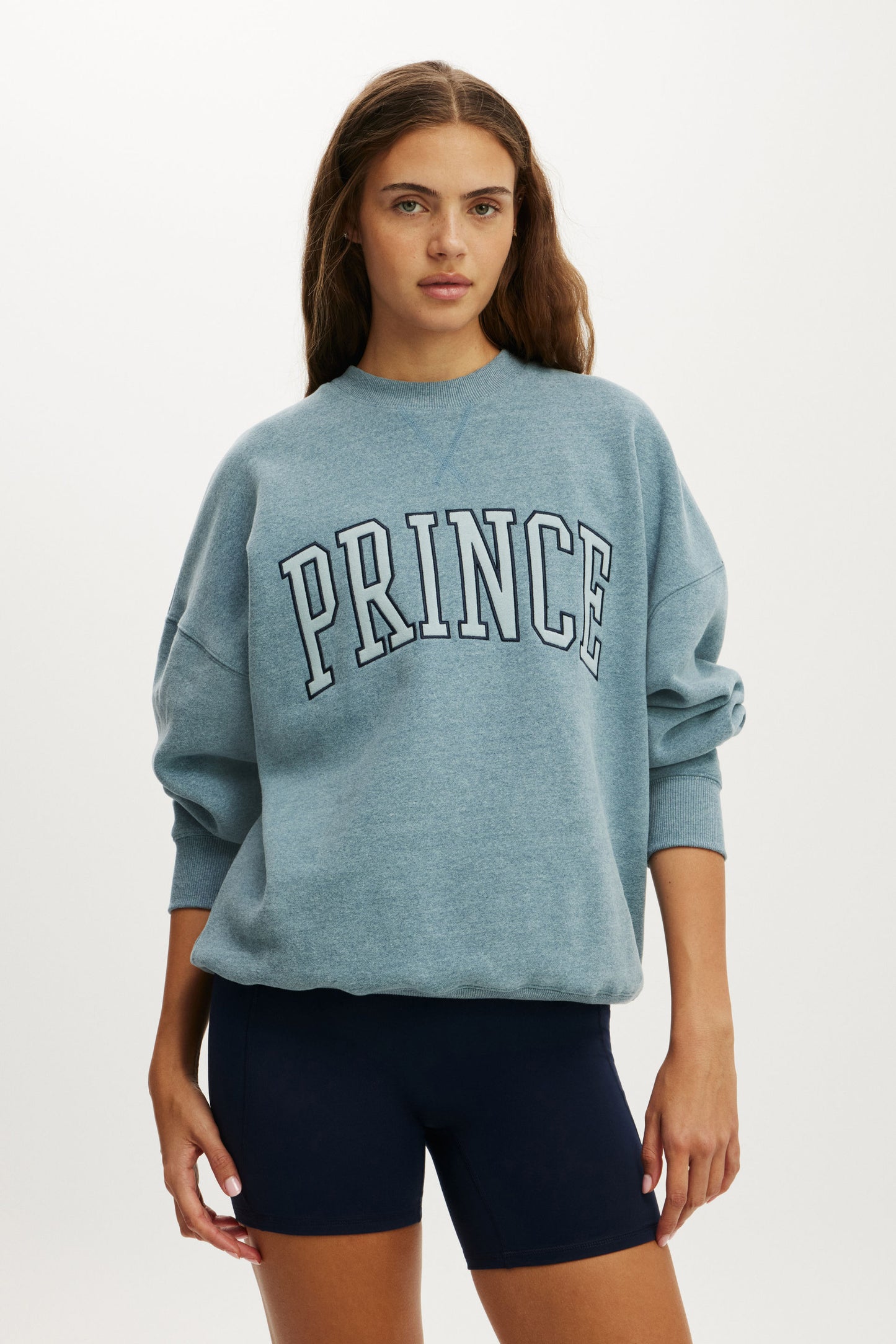 Prince Plush Drop Shoulder Sweatshirt