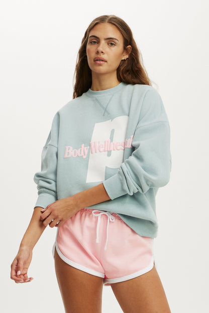Prince Plush Drop Shoulder Sweatshirt