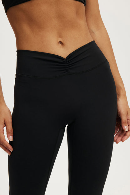 Ultra Soft Scrunch Front Flare