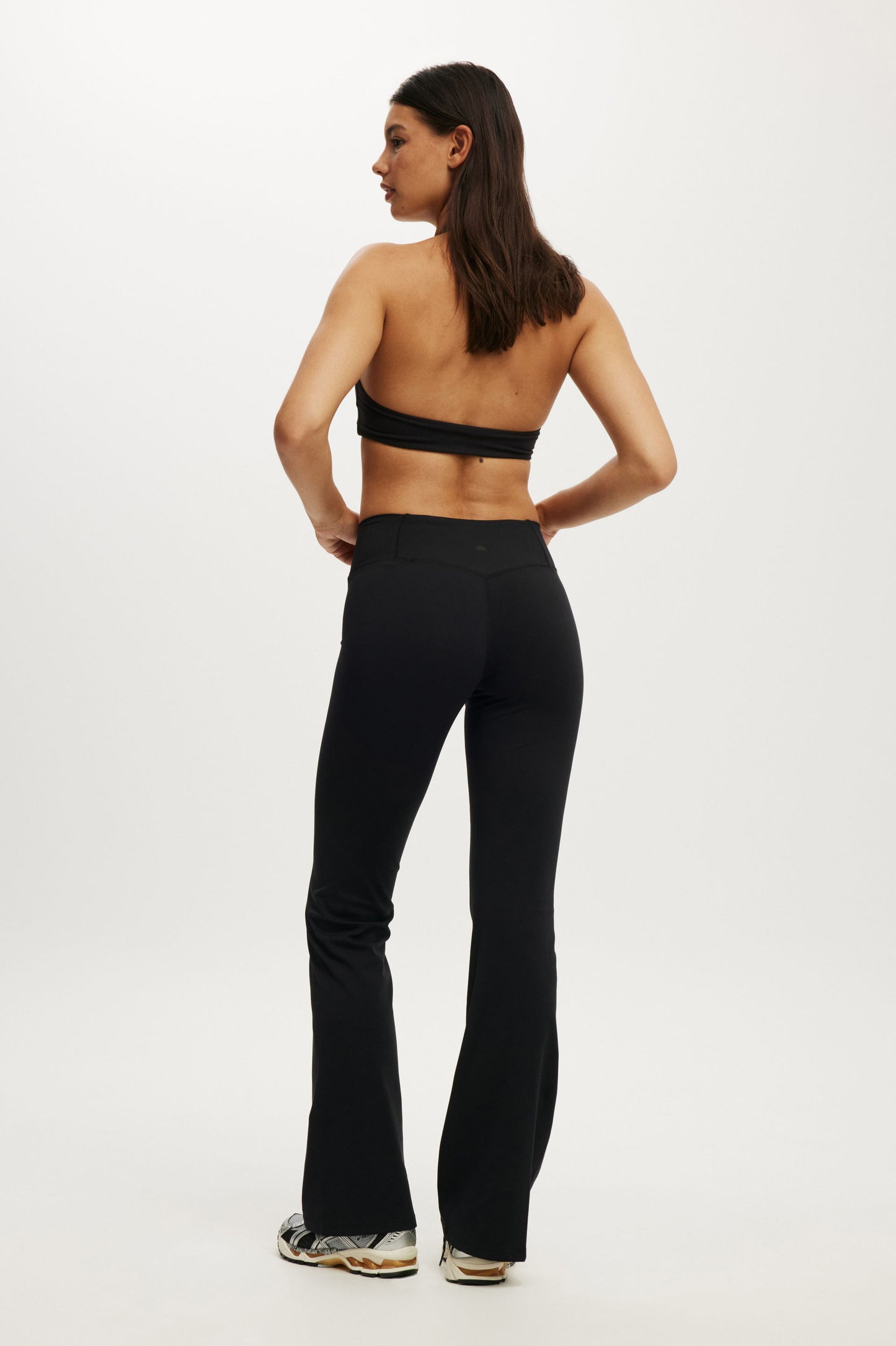 Ultra Soft Scrunch Front Flare