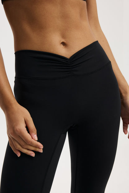 Ultra Soft Scrunch Front Flare
