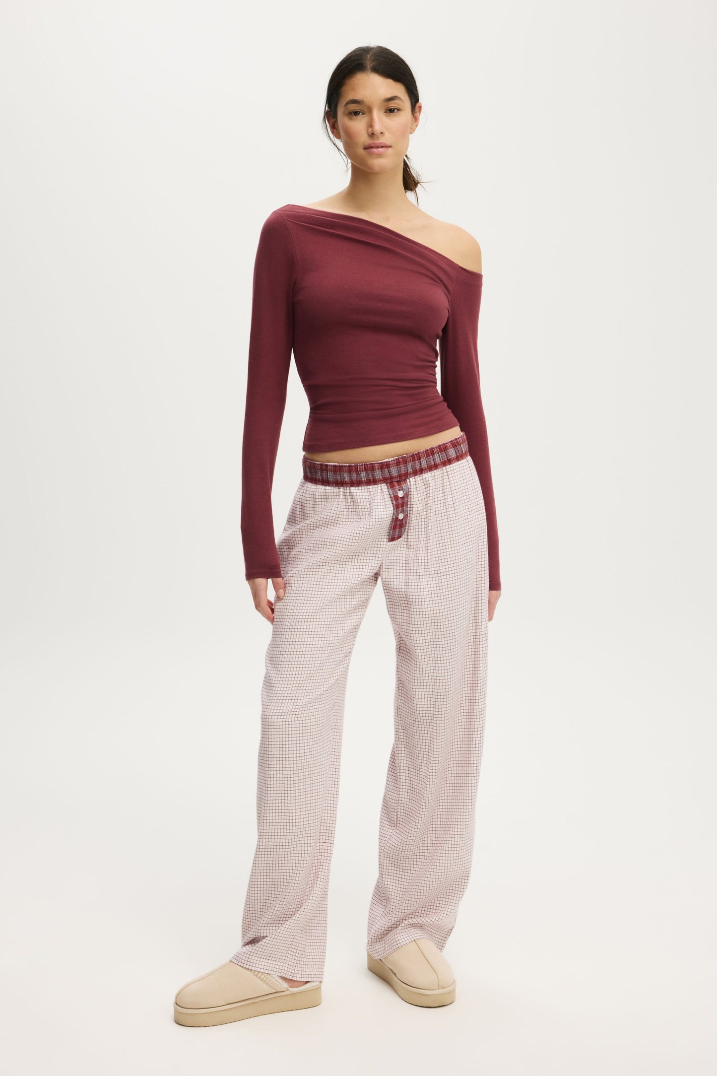 Dreamy Soft Off The Shoulder Long Sleeve