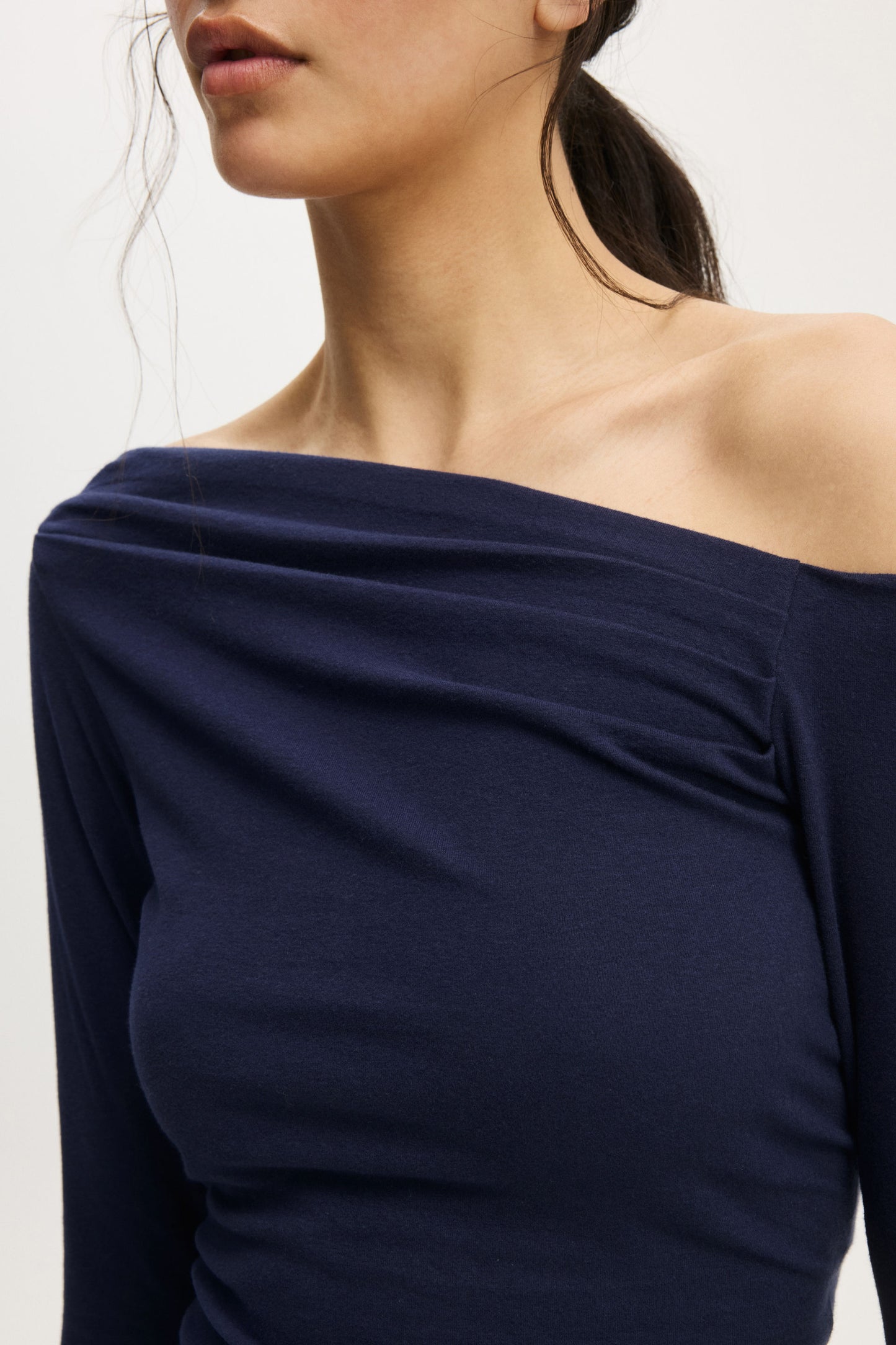 Dreamy Soft Off The Shoulder Long Sleeve