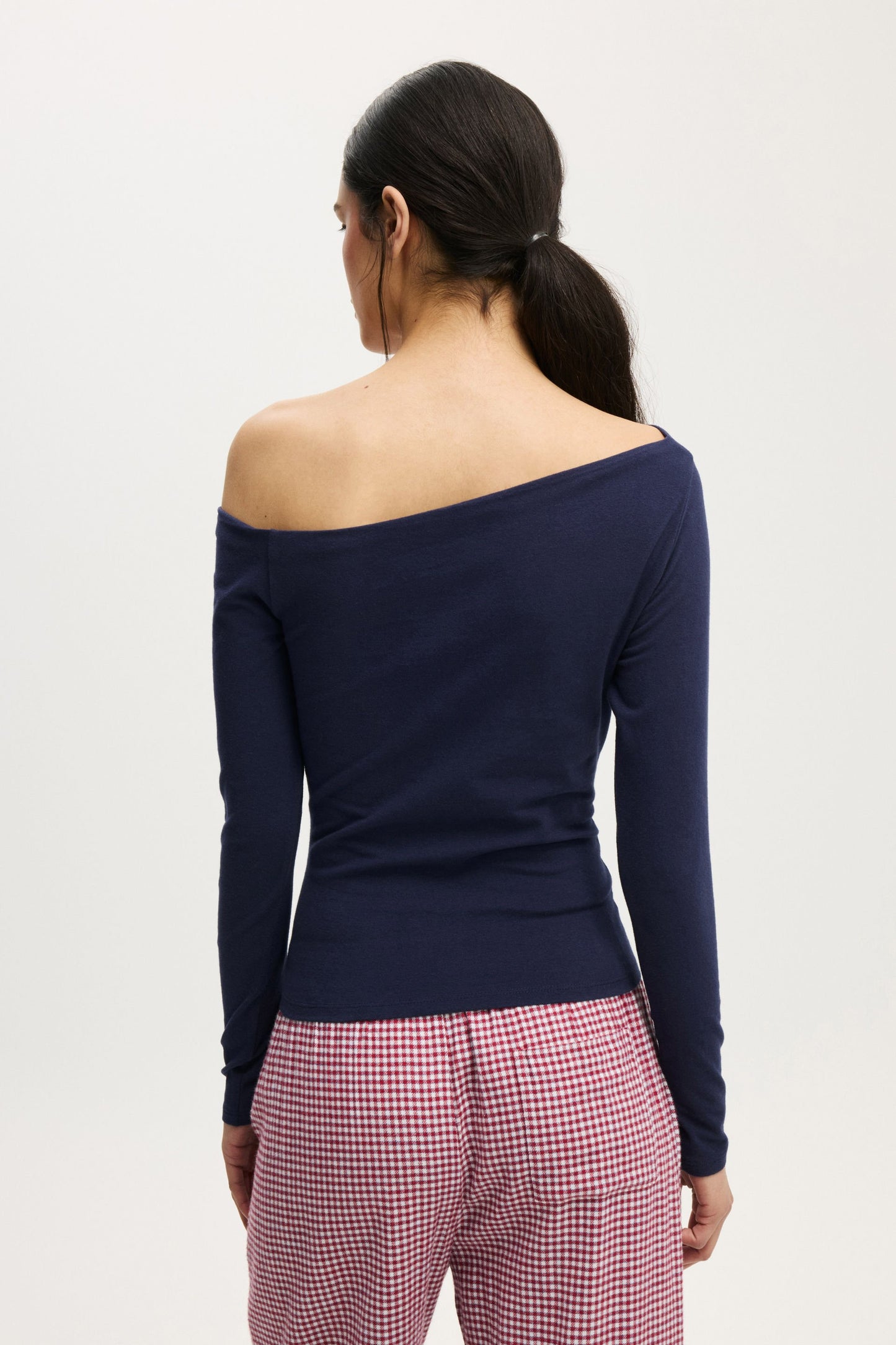 Dreamy Soft Off The Shoulder Long Sleeve