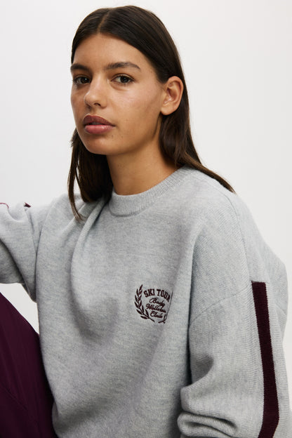 Slouchy Knit Sweater