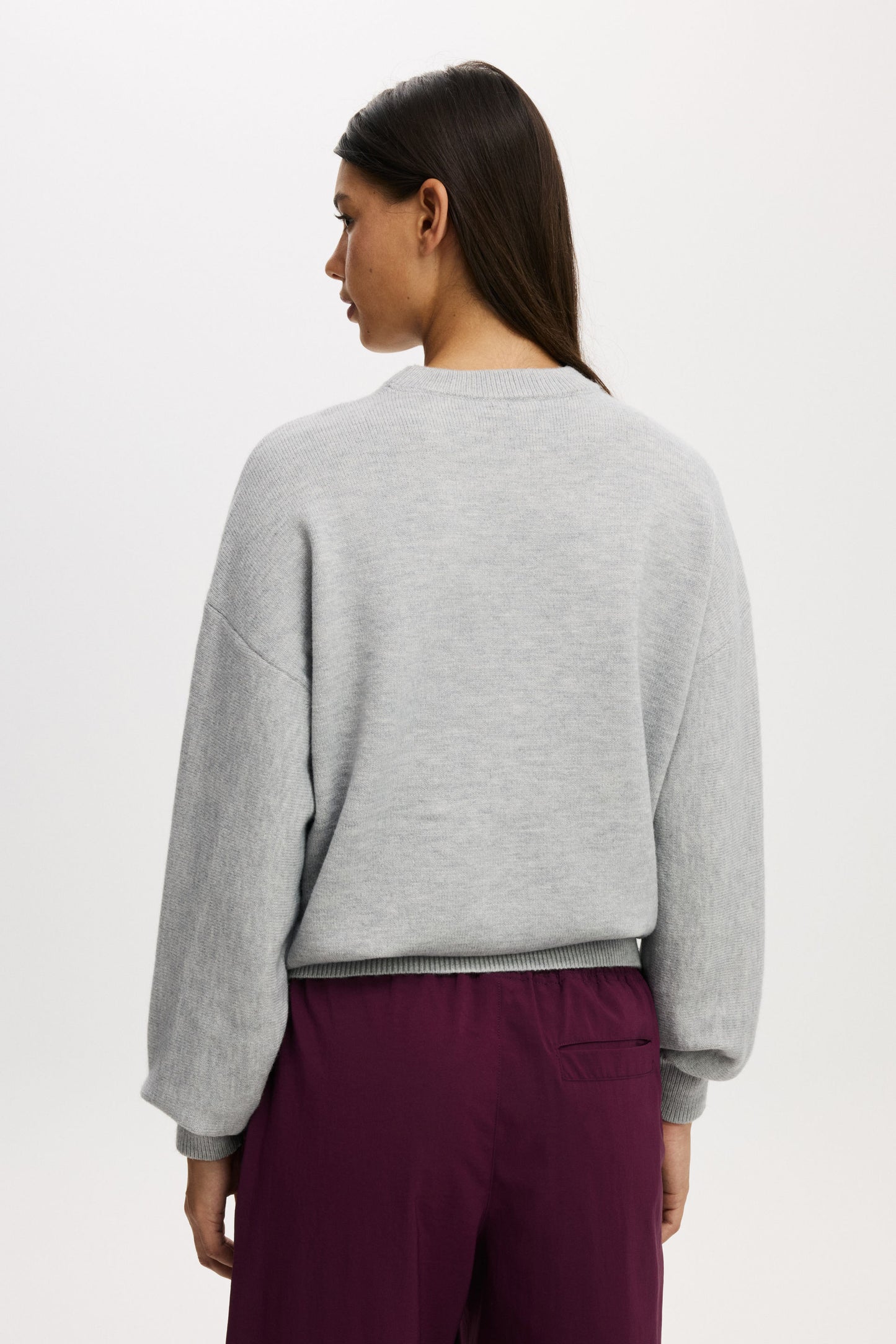 Slouchy Knit Sweater