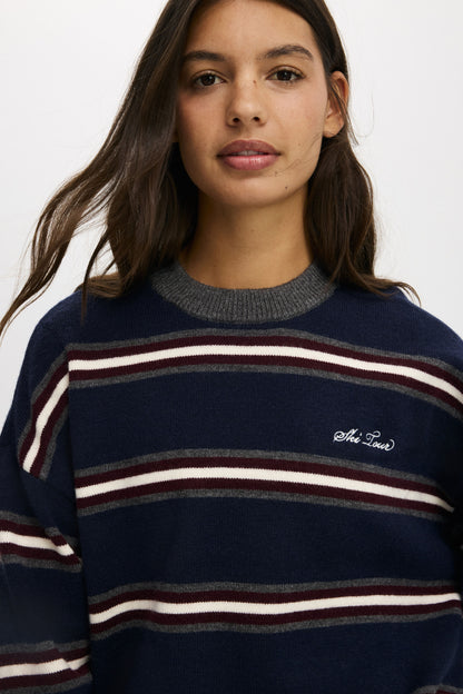 Slouchy Knit Sweater