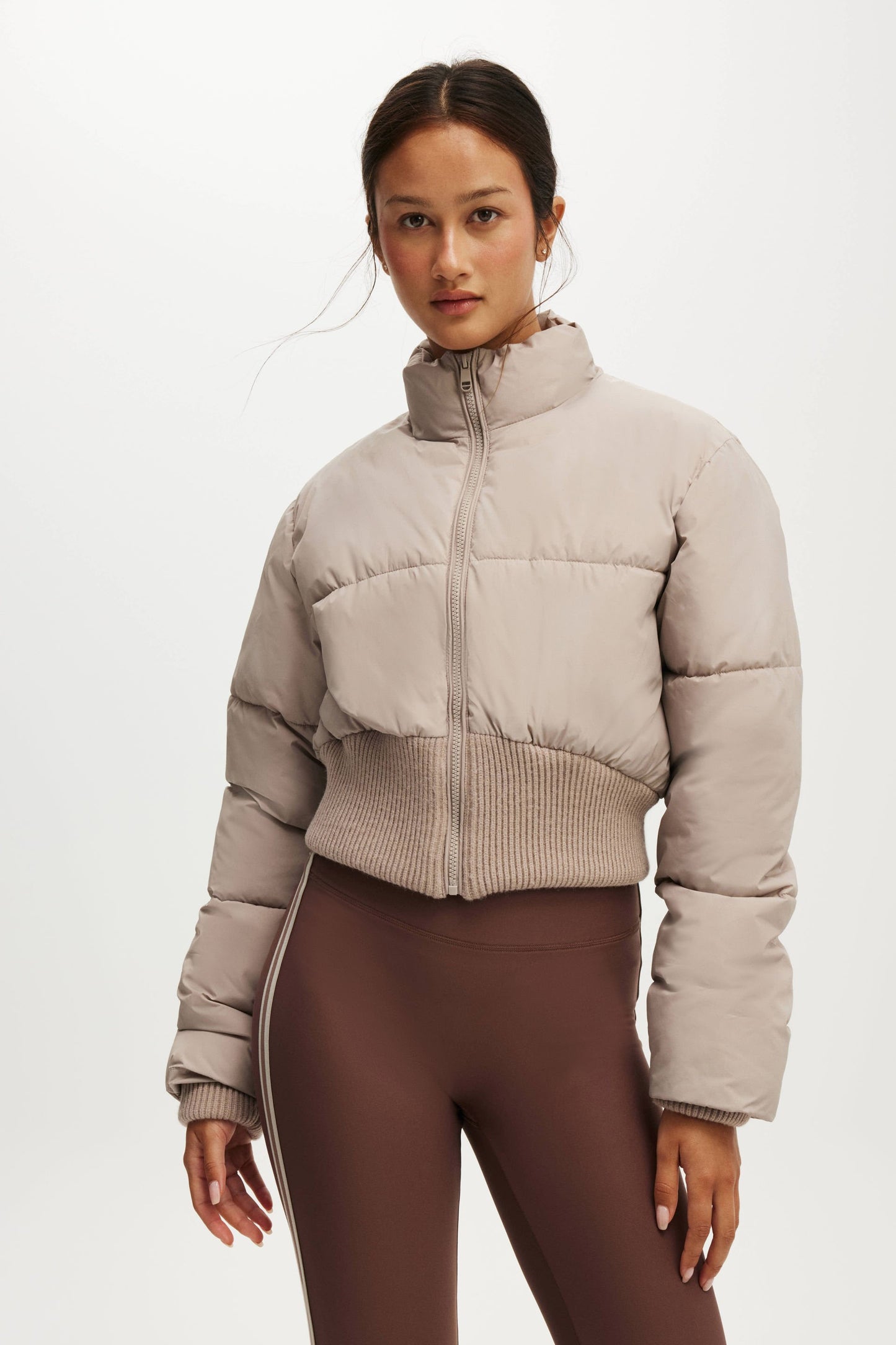 The Mother Puffer Contour Jacket
