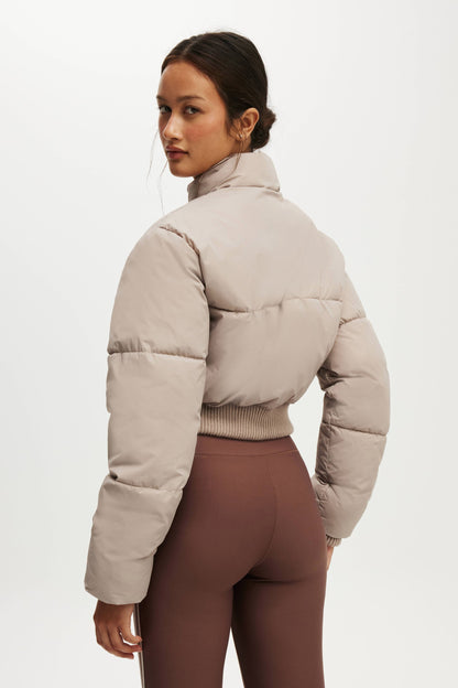 The Mother Puffer Contour Jacket