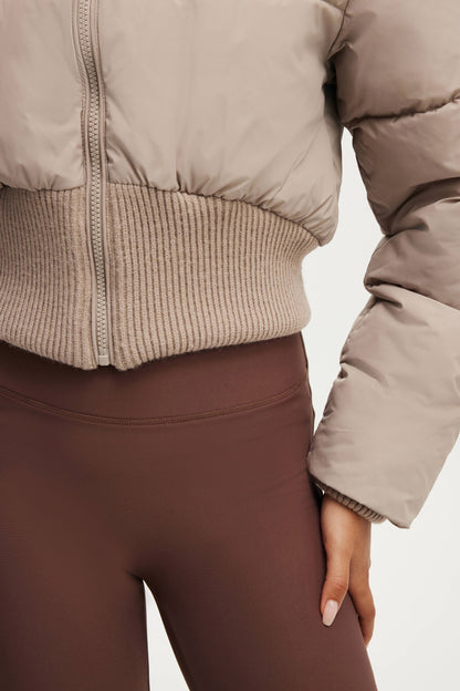 The Mother Puffer Contour Jacket