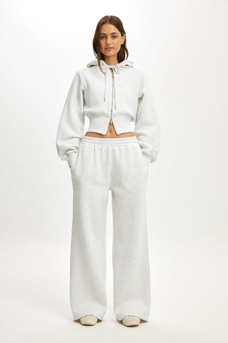 Fleece Wide Leg Sweatpant