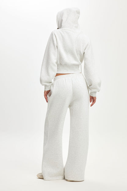 Fleece Wide Leg Sweatpant