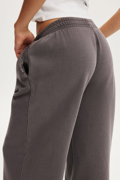Fleece Wide Leg Sweatpant