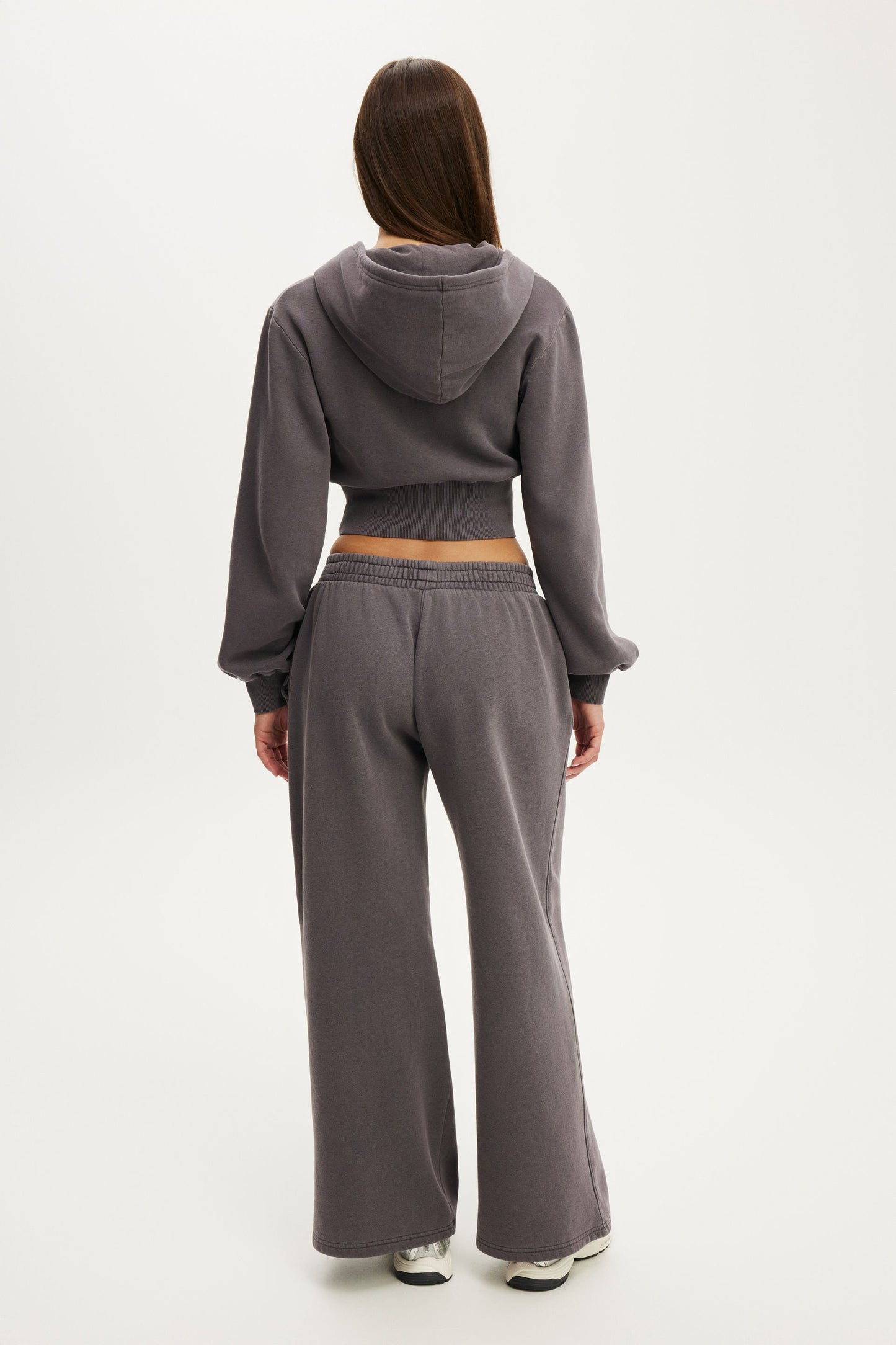 Fleece Wide Leg Sweatpant