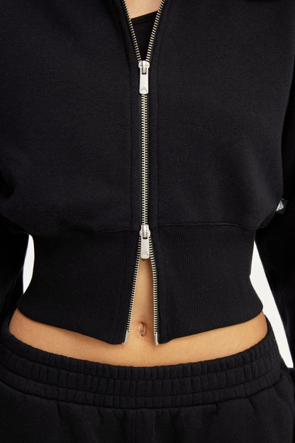 Fleece Contour Zip Through