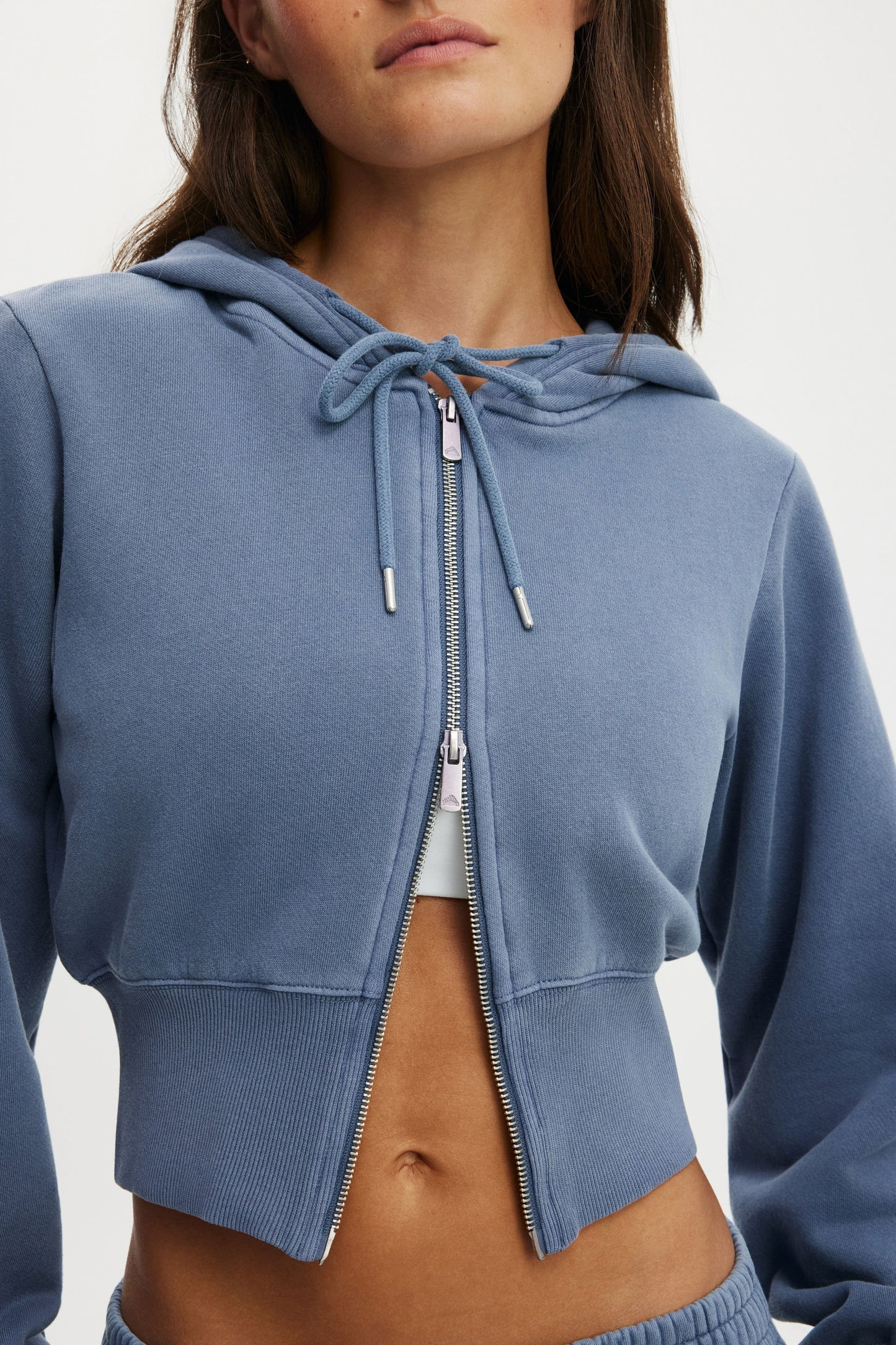 Fleece Contour Zip Through