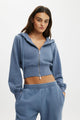 Fleece Contour Zip Through