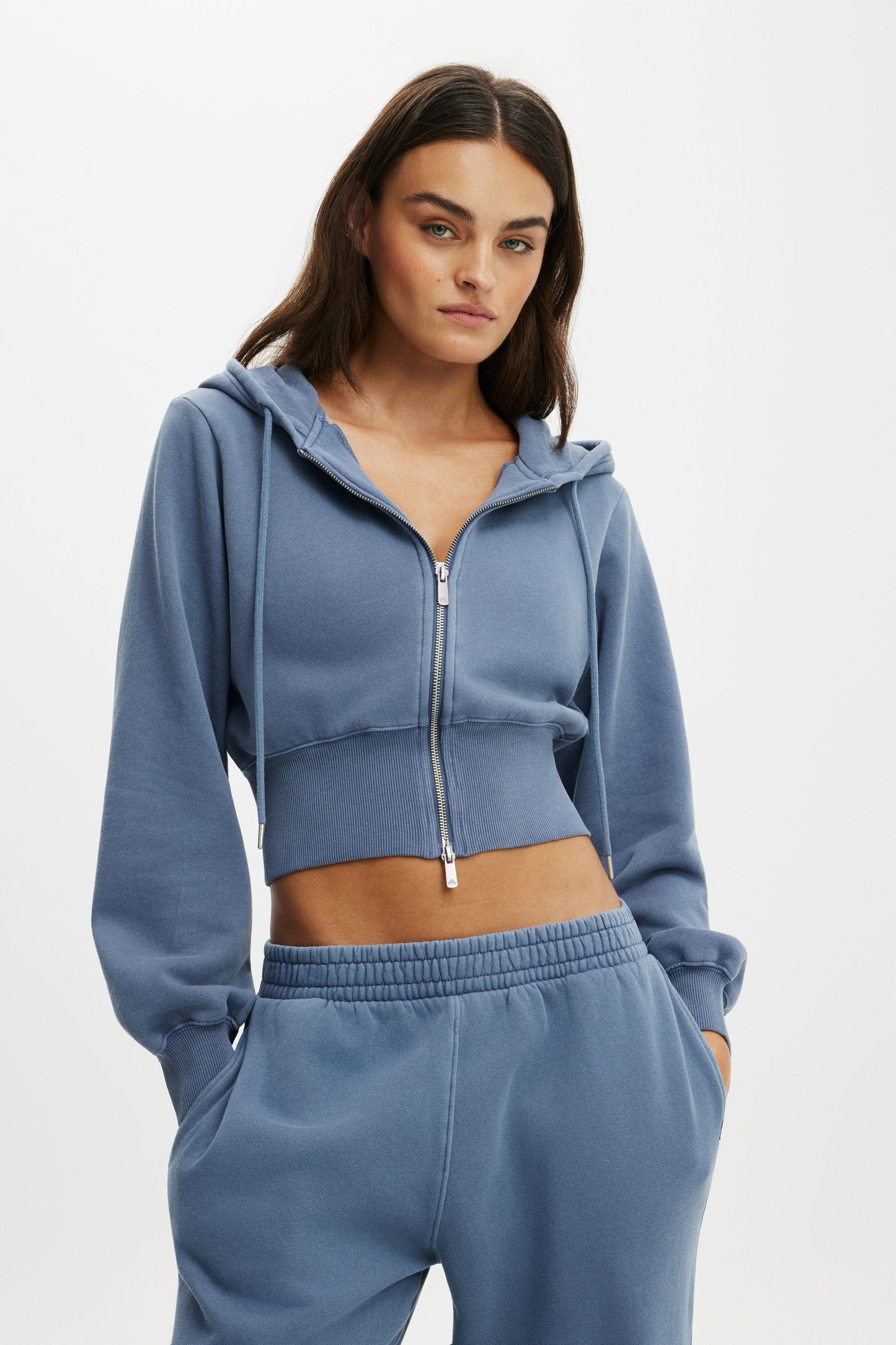 Fleece Contour Zip Through