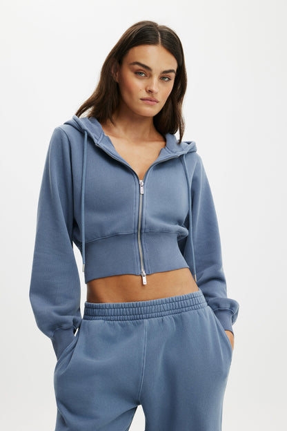 Fleece Contour Zip Through