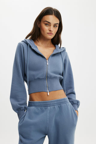 Fleece Contour Zip Through