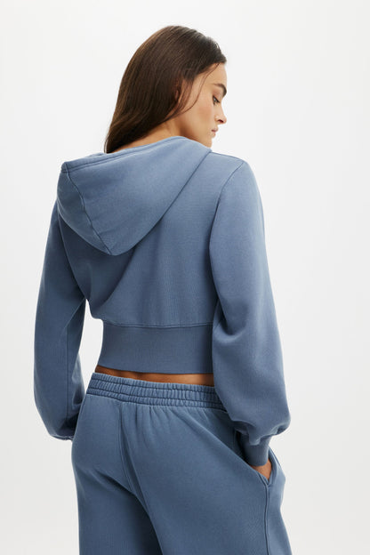 Fleece Contour Zip Through