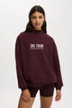 Plush Mock Neck Sweatshirt