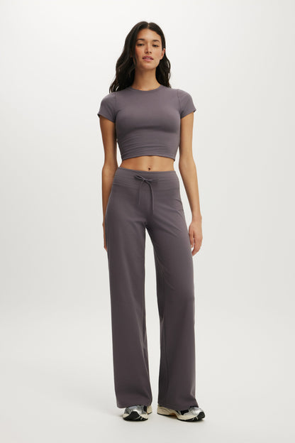 Ultra Soft Cropped Fitted Tshirt