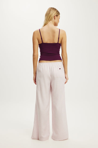 Cloud Soft Flannel Wide Leg Pant